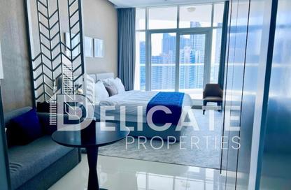 Apartment - Studio - 1 for rent in Damac Maison Prive A - Damac Maison Prive - Business Bay - Dubai