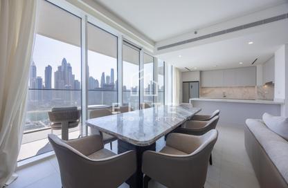 Apartment - 4 - 5 for rent in Beach Mansion Tower 1 - Beach Mansion - Emaar Beachfront - Dubai Harbour - Dubai