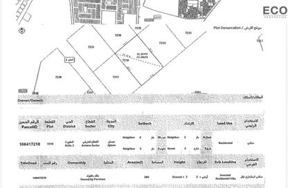 Land - Studio for sale in Kabbali Hills - Al Helio 2 - Al Helio - Ajman