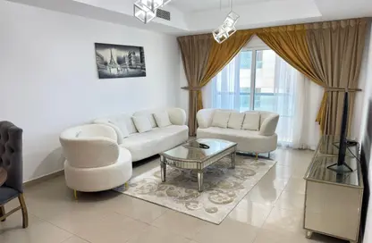 Apartment - 1 Bedroom - 1 Bathroom for rent in Beach Tower 2 - Al Khan Lagoon - Al Khan - Sharjah