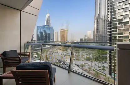 Apartment - 1 Bedroom - 1 Bathroom for rent in Burj Vista 1 - Burj Vista - Downtown Dubai - Dubai