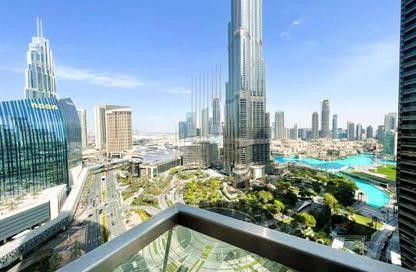 Apartment - 1 Bedroom - 2 Bathrooms for rent in Burj Vista 1 - Burj Vista - Downtown Dubai - Dubai