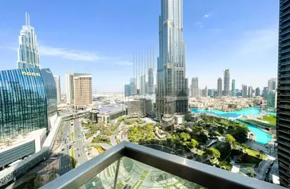 شقة - غرفة نوم - 1 حمام للايجار في برج فيستا - برج فيستا - وسط مدينة دبي - دبي