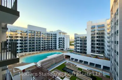 شقة - 2 غرف نوم - 2 حمامات للايجار في عزيزي ميراج - ستوديو سيتي - دبي