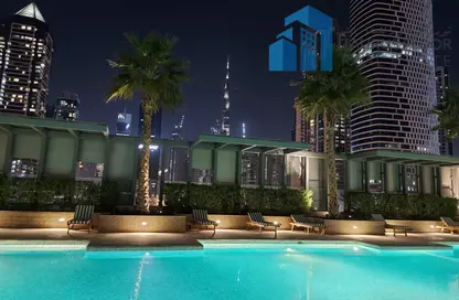 Apartment - 2 Bedrooms - 3 Bathrooms for rent in Tiara West Tower - Business Bay - Dubai