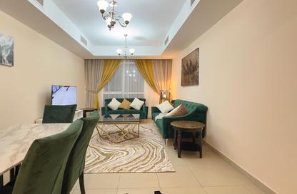Apartment - 1 Bedroom - 2 Bathrooms for rent in Beach Tower 2 - Al Khan Lagoon - Al Khan - Sharjah Apartment - 1 Bedroom - 2 Bathrooms for rent in Beach Tower 2 - Al Khan Lagoon - Al Khan - Sharjah