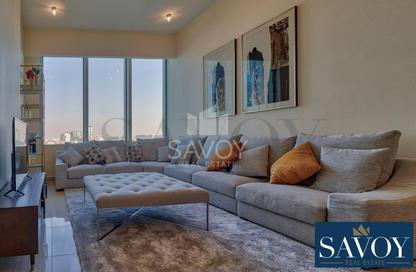 شقة - 2 غرف نوم - 3 حمامات للايجار في أبراج نيشن تاورز - شارع الكورنيش - أبوظبي