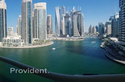 Apartment - Studio - 1 Bathroom for rent in Marina View Tower B - Marina View - Dubai Marina - Dubai