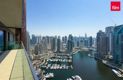 شقة - 2 غرف نوم - 2 حمامات للايجار في بوابة المارينا 2 - مارينا جيت - دبي مارينا - دبي