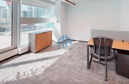 Office Space - Studio - 1 Bathroom for rent in Reef Tower - JLT Cluster O - Jumeirah Lake Towers - Dubai