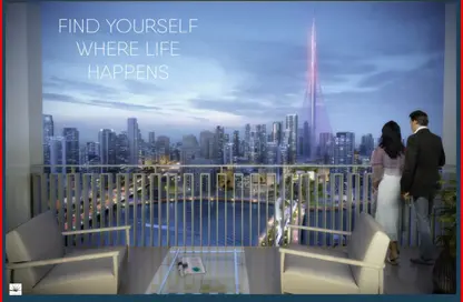 شقة - 3 غرف نوم - 3 حمامات للبيع في برج كريك جيت 1 - بوابة الخور - مرسى خور دبي - دبي