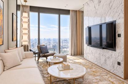 Apartment - 1 - 1 for rent in One Za'abeel Tower - Zabeel 1 - Zabeel - Dubai