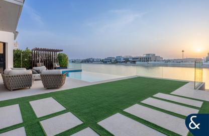 Villa - 6 Bedrooms - 7+ Bathrooms for rent in Garden Homes Frond O - Garden Homes - Palm Jumeirah - Dubai