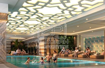 Apartment - 3 Bedrooms - 5 Bathrooms for sale in Faradis Tower - Al Mamzar - Sharjah - Sharjah