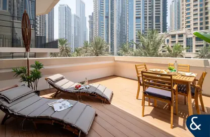 شقة - غرفة نوم - 1 حمام للايجار في كلارين بوديوم - أبراج كلارين - وسط مدينة دبي - دبي