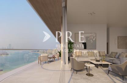 Apartment - 3 Bedrooms - 3 Bathrooms for rent in Serenia Living Tower 2 - Serenia Living - Palm Jumeirah - Dubai