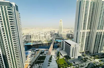 شقة - 2 غرف نوم - 2 حمامات للايجار في دبي كريك جيت تاور 2 - بوابة الخور - مرسى خور دبي - دبي