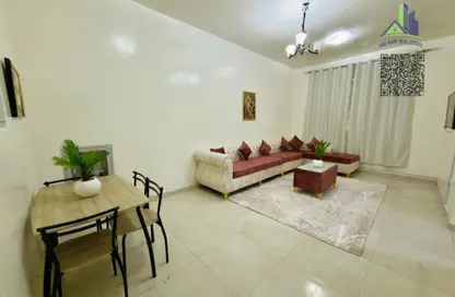 Apartment - 1 Bedroom - 2 Bathrooms for rent in Al Nafoora 1 building - Al Rawda 2 - Al Rawda - Ajman