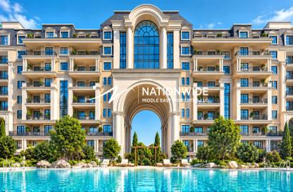 Apartment - 2 - 4 for sale in Bab Al Qasr Garden Residence 66 - Masdar City - Abu Dhabi
