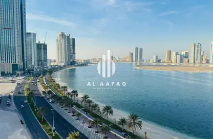 Apartment - 3 Bedrooms - 4 Bathrooms for rent in Al Khan Corniche - Al Khan - Sharjah