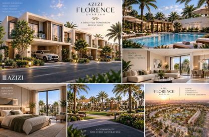 Townhouse - 3 - 5 for sale in Azizi Florence - Um Fanain - Sharjah