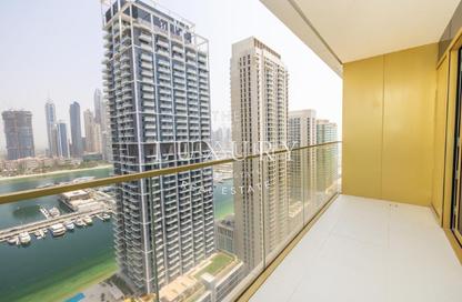 Apartment - 1 Bedroom - 1 Bathroom for rent in Grand Bleu Tower 2 - EMAAR Beachfront - Dubai Harbour - Dubai