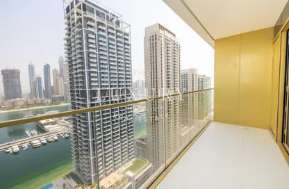 شقة - غرفة نوم - 1 حمام للايجار في جراند بلو تاور 2 - إعمار بيتشفرونت - دبي هاربور - دبي