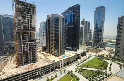 Office Space - Studio - 1 Bathroom for rent in The Prism - Business Bay - Dubai