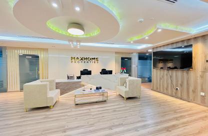 Office Space - Studio - 2 for rent in Hanging Garden Tower - Al Danah - Abu Dhabi