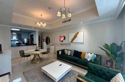 Apartment - 1 - 2 for rent in Dunya Tower - Burj Khalifa Area - Downtown Dubai - Dubai