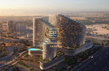 Apartment - 1 Bedroom - 2 Bathrooms for sale in Binghatti Skyflame 2 - Binghatti Skyflame - Majan - Dubai
