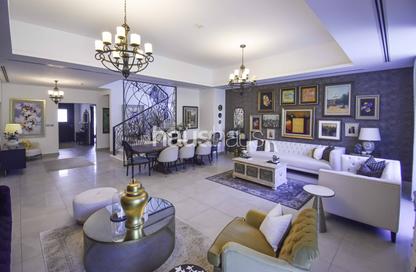 Villa - 5 - 6 for rent in Casa Familia - Green Community Motor City - Motor City - Dubai