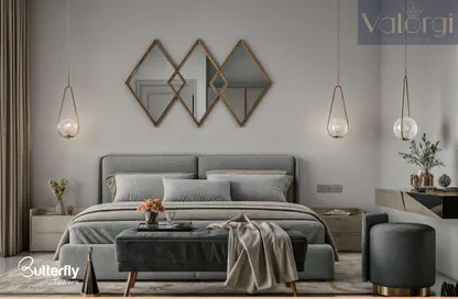 Apartment - 1 Bedroom - 2 Bathrooms for sale in Butterfly Towers - Arjan - Dubai