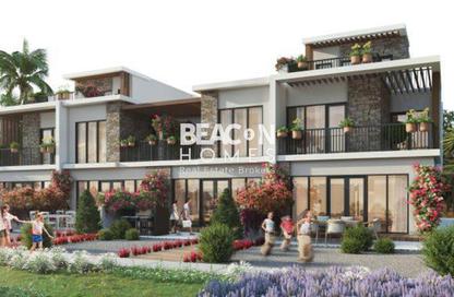 Townhouse - 4 - 3 for sale in Ibiza - Damac Lagoons - Dubai