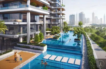 شقة - غرفة نوم - 2 حمامات للبيع في بن غاطي هيل سايد - حديقة دبي العلميه - دبي