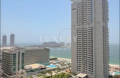 Apartment - 3 Bedrooms - 4 Bathrooms for rent in Al Fattan Marine Towers - Jumeirah Beach Residence - Dubai