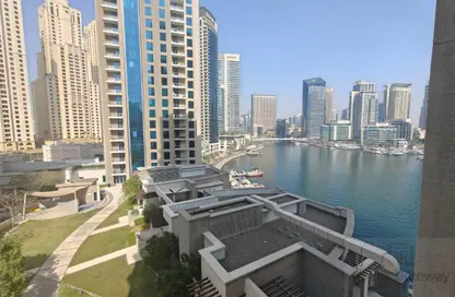شقة - 2 غرف نوم - 3 حمامات للايجار في برج دلفين - مارينا بروموناد - دبي مارينا - دبي