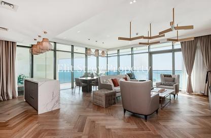 Apartment - 3 Bedrooms - 3 Bathrooms for sale in Beach Vista Tower 1 - Beach Vista - Emaar Beachfront - Dubai Harbour - Dubai