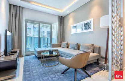 Apartment - 1 Bedroom - 3 Bathrooms for sale in Damac Maison Prive A - Damac Maison Prive - Business Bay - Dubai Apartment - 1 Bedroom - 3 Bathrooms for sale in Damac Maison Prive A - Damac Maison Prive - Business Bay - Dubai