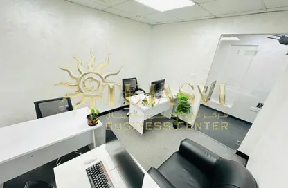 Office Space - 1 Bedroom - 1 Bathroom for rent in Al Rostamani Building - Port Saeed - Deira - Dubai