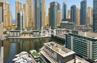 Apartment - 1 Bedroom - 1 Bathroom for rent in Al Majara 2 - Al Majara Towers - Dubai Marina - Dubai
