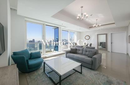 Apartment - 2 Bedrooms - 2 Bathrooms for rent in Barcelo Residences (Al Dar Tower) - Dubai Marina - Dubai