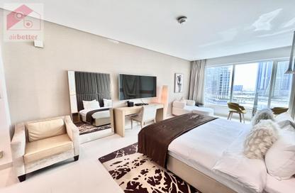 Apartment - Studio - 1 Bathroom for rent in DAMAC Maison Canal Views - Business Bay - Dubai