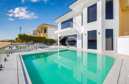 Villa - 6 Bedrooms - 7 Bathrooms for rent in Garden Homes Frond K - Garden Homes - Palm Jumeirah - Dubai