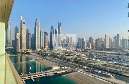 شقة - غرفة نوم - 1 حمام للايجار في برج Marina Vista 1 - مارينا فيستا - إعمار بيتشفرونت - دبي هاربور - دبي