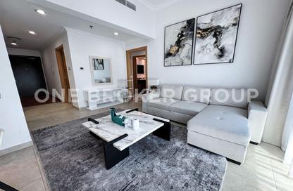 Apartment - 1 Bedroom - 2 Bathrooms for rent in Zumurud Tower - Dubai Marina - Dubai