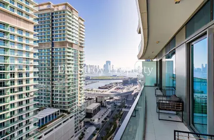 Apartment - 2 Bedrooms - 2 Bathrooms for rent in Beach Vista Tower 1 - Beach Vista - EMAAR Beachfront - Dubai Harbour - Dubai