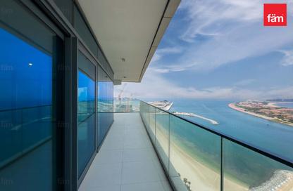 Apartment - 3 Bedrooms - 3 Bathrooms for rent in Beach Vista Tower 1 - Beach Vista - Emaar Beachfront - Dubai Harbour - Dubai