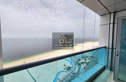 Apartment - 2 - 3 for rent in Ajman Corniche Residences - Ajman Corniche Road - Ajman