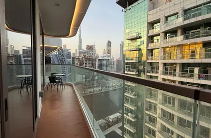 شقة - 2 غرف نوم - 2 حمامات للايجار في تراسات مراسي درايف - الخليج التجاري - دبي